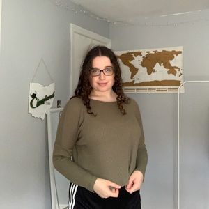 ARMY GREEN LONG SLEEVE